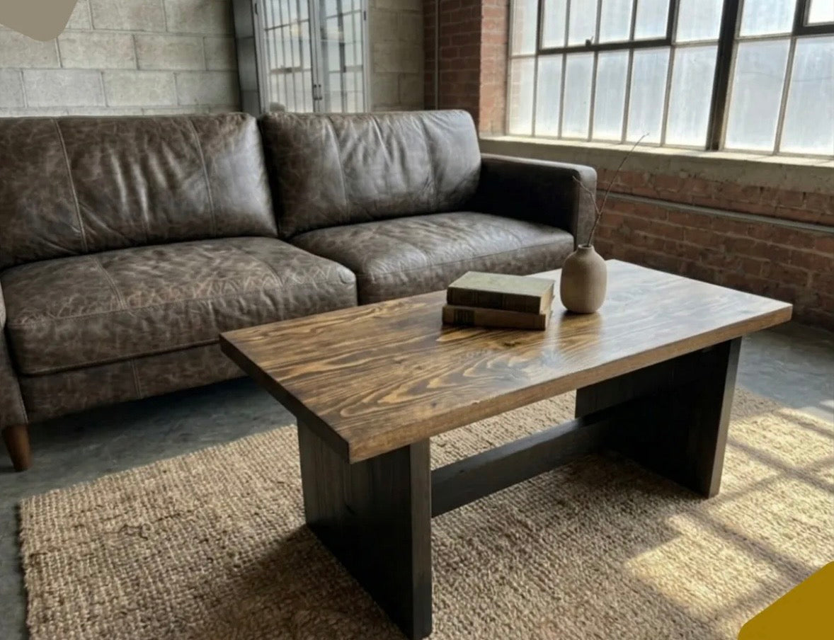 Mesa de Centro Rústica |Pino Douglas Fir | Woodstock
