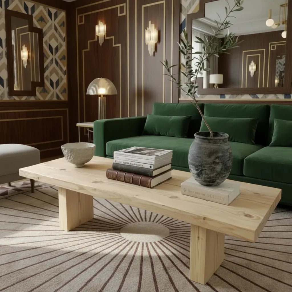 Mesa de Centro | Madera Natural | Woodstock