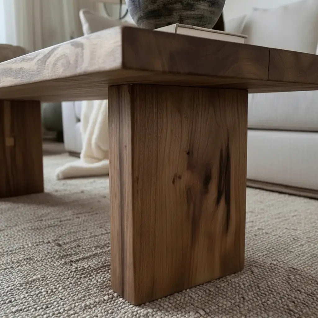 Mesa de Centro | Madera Color  Nogal | Woodstock