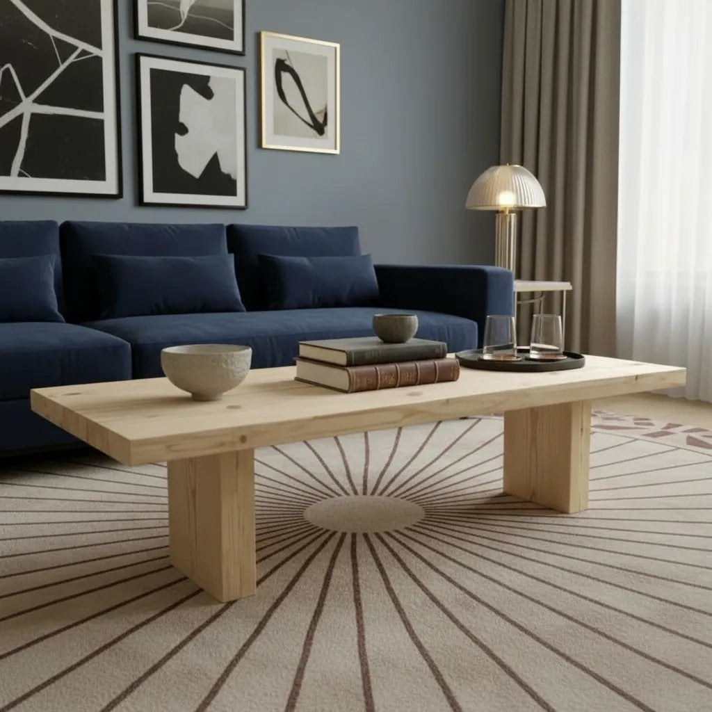Mesa de Centro | Madera Natural | Woodstock