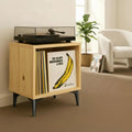 Estante de Madera para Vinilos 80 Discos | Woodstock