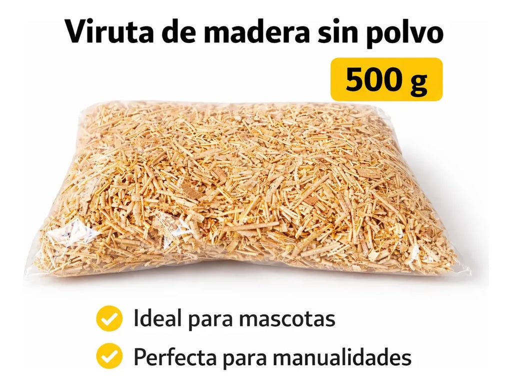 Viruta de Madera Multiusos Premium | 5 x 500g | Woodstock