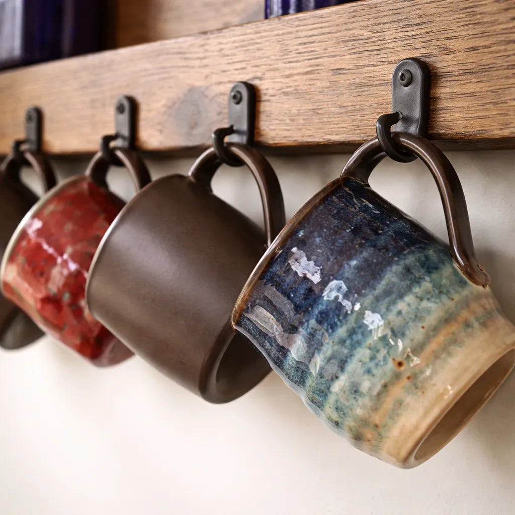 Repisa Flotante para Tazas |Madera de Pino | Woodstock