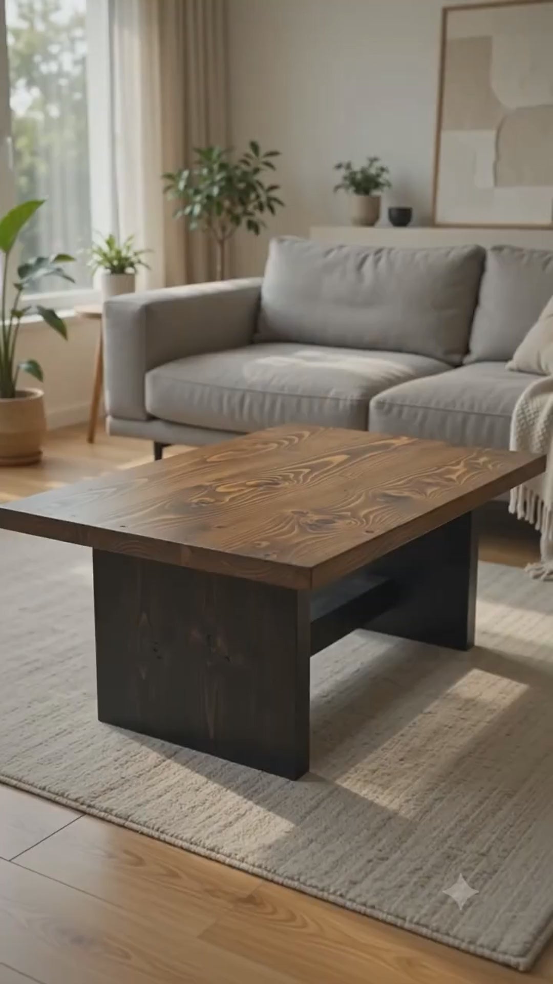 Mesa de Centro Rústica |Pino Douglas Fir | Woodstock
